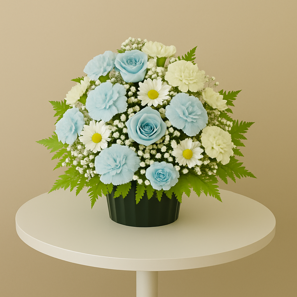 小さめお供えアレンジメント　