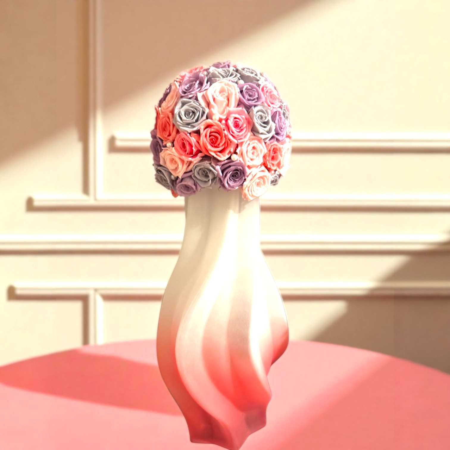 Éveil des Ailes – Roséliane（ロゼリアーヌ） ― バラ色に宿る優雅な輝き ―