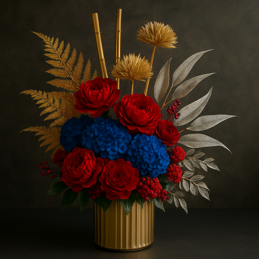 個性を出して相手に届けるお任せお祝いアレンジメント　