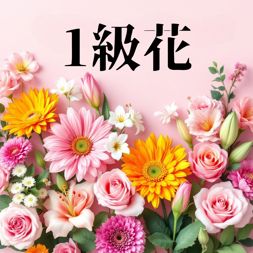 研究会　1級花